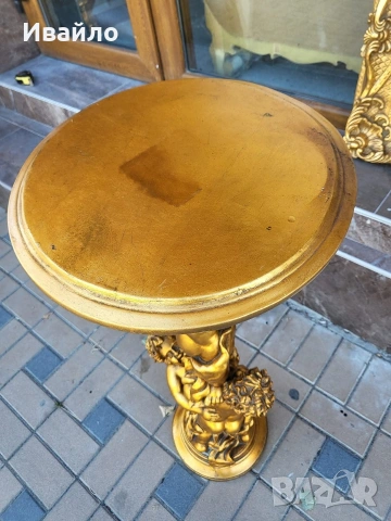 Красива барокова колона/поставка , снимка 5 - Антикварни и старинни предмети - 53613786