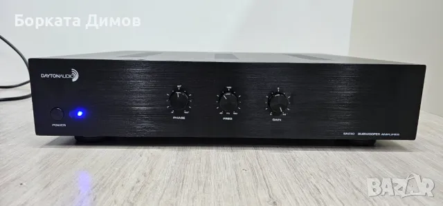 DAYTON AUDIO SA230 Усилвател за субуфер 1x230W, снимка 1 - Ресийвъри, усилватели, смесителни пултове - 48733525