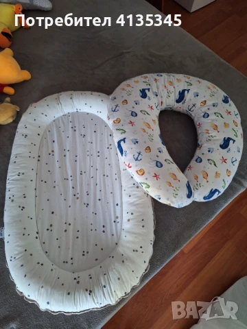 Бебешко гнездо и възглавница за кърмене, снимка 1