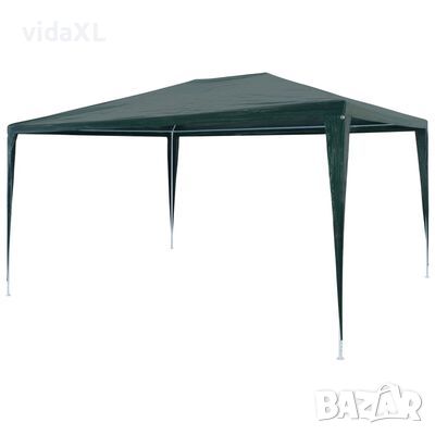 vidaXL Парти шатра, 3x4 м, PE, зелена(SKU:45092