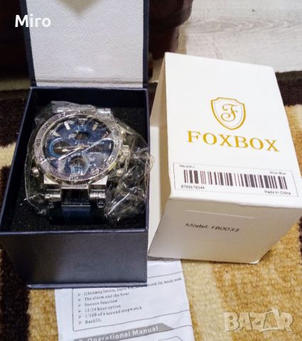 Foxbox кварцов мъжки часовник , снимка 2 - Мъжки - 45935664