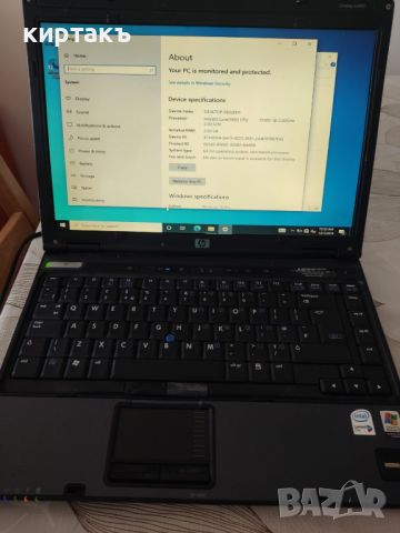 Продавам лаптоп HP nc6400. , снимка 1 - Лаптопи за работа - 45492046
