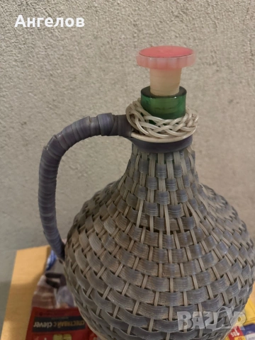 Автентична плетена дамаджана 10л, снимка 2 - Други стоки за дома - 53941069