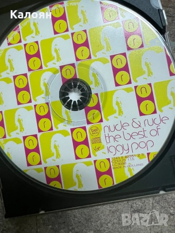 Компакт диск CD The best of Iggy Pop - Nude & Rude, снимка 6 - CD дискове - 51570546