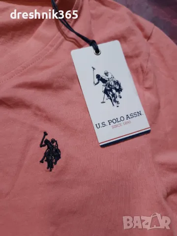 U.S Polo Assn. Тениска/Дамска  М, снимка 2 - Тениски - 46836006