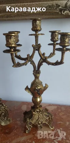 Каминен Комплект, снимка 8 - Стенни часовници - 49705706