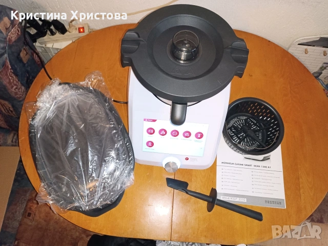 Мултифункционален уред за готвене Monsieur cuisine smart silver crest , снимка 8 - Друга електроника - 53517845