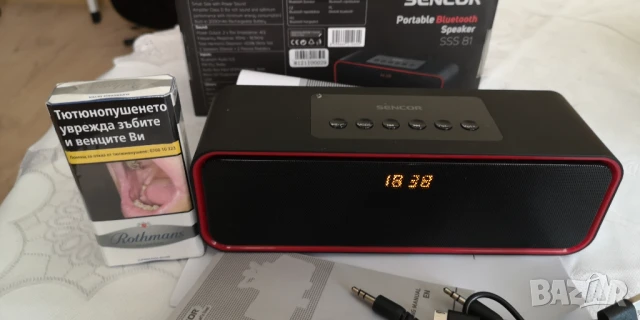 Стерео колонка Sencor с FM, Блутут, USB и карта, снимка 9 - Слушалки и портативни колонки - 50966161