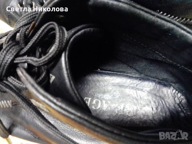 Мъжки  оригинални боти, естествена кожа 42 размер , снимка 3 - Мъжки боти - 52314827