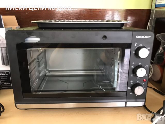 Фурна с Грил SILVERCREST 1500W 30L, снимка 1 - Печки, фурни - 46511543