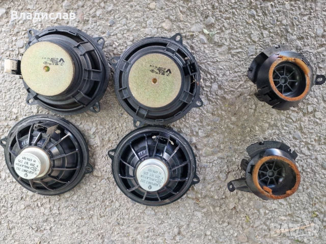 Комплект говорители Рено меган сценик 1996-2003 г., снимка 2 - Части - 50619603
