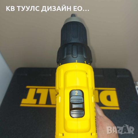 Акумулаторен винтоверт Dewalt DCD771NK, снимка 4 - Винтоверти - 46024789