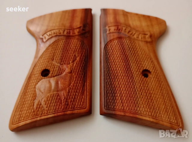 Дървени чирени за пистолет Walther PPK/E, снимка 4 - Оборудване и аксесоари за оръжия - 53716434