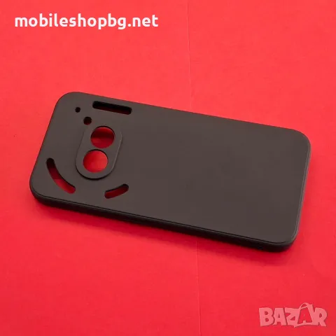 Nothing Phone 2a силиконов гръб защита на камерите черен мат , снимка 2 - Калъфи, кейсове - 49231973
