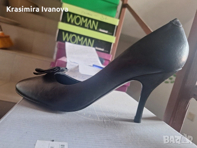 нови обувки Флавия естествена кожа на висок ток,стилни и елегантни. , снимка 3 - Дамски обувки на ток - 54183950