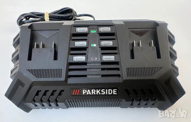 Parkside PDSLG 20 A1 - Двойно бързо зарядно , снимка 1