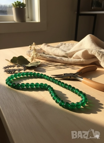 Стъклени Мъниста за Бижута 10мм 8мм 6 мм 4мм J266, снимка 5 - Други - 52480184