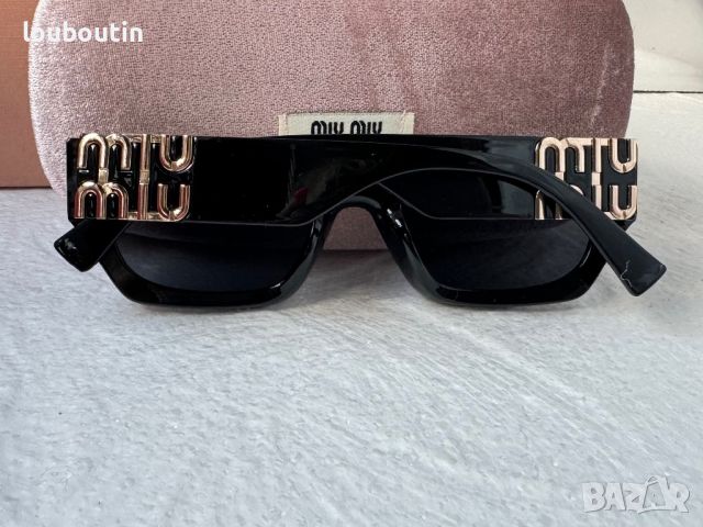 Miu 2024 слънчеви очила с лого, снимка 9 - Слънчеви и диоптрични очила - 45438551