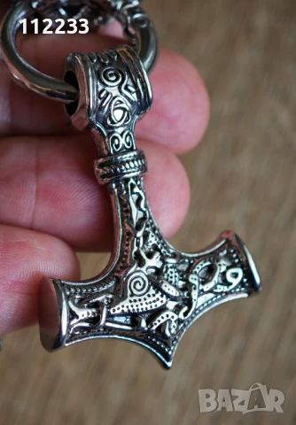 Викингско колие-мадальон, снимка 5 - Колиета, медальони, синджири - 50594006