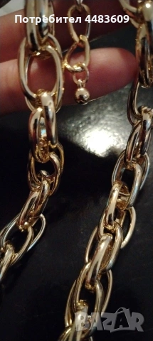 Масивно колие " Сърце " , снимка 5 - Колиета, медальони, синджири - 54147897