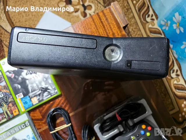 Xbox 360 slim + GTA и Assassin's creed , снимка 8 - Xbox конзоли - 49602072