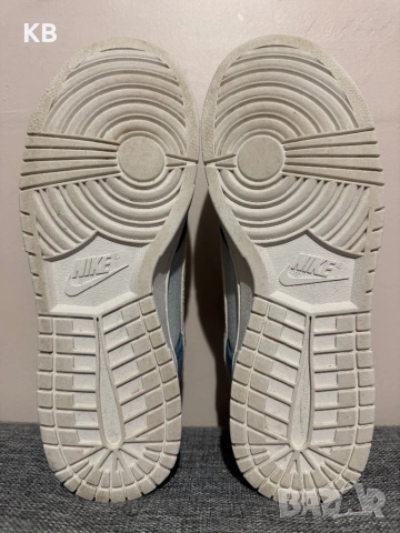 Nike Dunk Low "Smokey Blue Denim", снимка 8 - Маратонки - 53262005