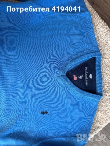Мъжки пуловер нов L размер POLO RALPH LAUREN, снимка 4 - Пуловери - 52968688