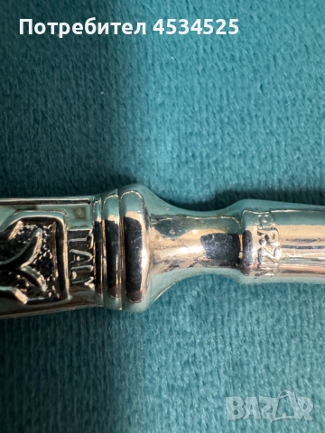 Елегантни лопатки за сервиране на торта – Италия и Sheffield, снимка 4 - Други ценни предмети - 53394507