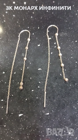 сребърни обеци 