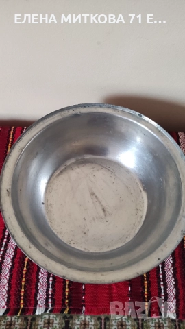 98-годишен меден съд за готвене или печене/тенджера/тава- калайдисан отвътре и отвън, снимка 3 - Антикварни и старинни предмети - 51679862