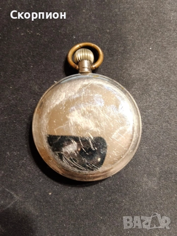 Швейцарски джобен часовник - ELVES ANTICHOC ANCRE 16 RUBIS, снимка 6 - Джобни - 48835833