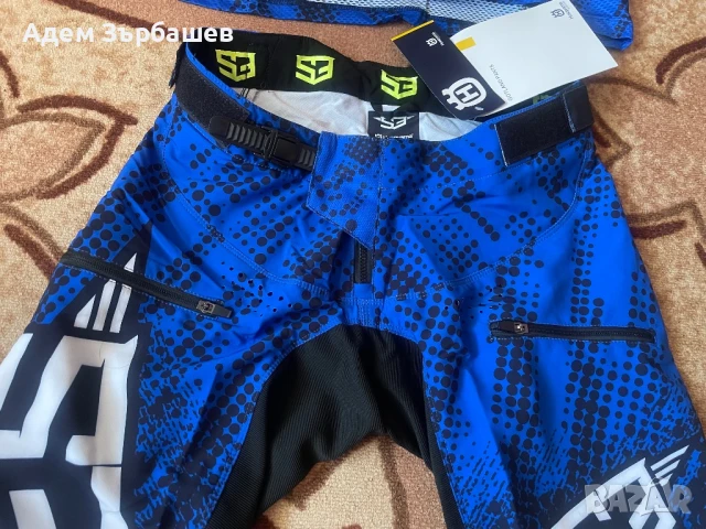 Мотокрос/ендуро екип (джърси и бридж) S3 Husqvarna, снимка 4 - Спортни дрехи, екипи - 51056257