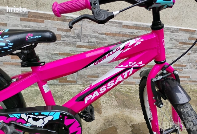 Алуминиев велосипед PASSATI 20 цола, снимка 3 - Детски велосипеди, триколки и коли - 53925190