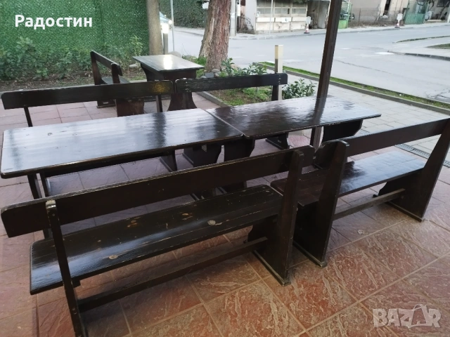 Баварски маси и пейки , снимка 5 - Обзавеждане за заведение - 53636828