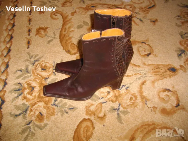 Дамски боти полуботушки  италиански, снимка 1