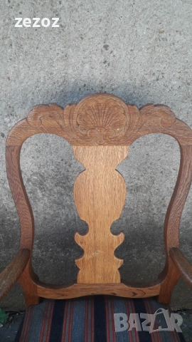 Кресло ретро масив-№027, снимка 4 - Дивани и мека мебел - 53208745