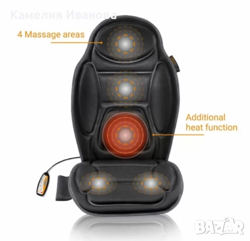 Масажираща седалка за гръб