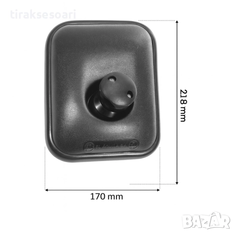 2 Броя огледала 22х17 см за камиони, автобуси, селскостопански машини, снимка 2 - Аксесоари и консумативи - 52472210