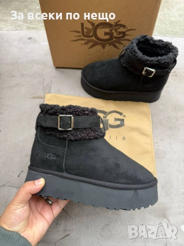 UGG Дамски Меки Топли Зимни Боти ЮДЖИДЖИ - Налични Различни Цветове Код E1130, снимка 5 - Дамски боти - 52658324