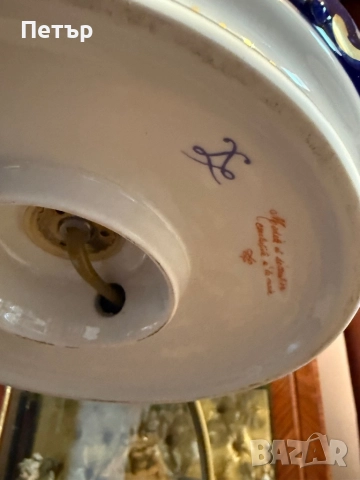 Старинни лампи Giulia Mangani- Sevres, снимка 4 - Антикварни и старинни предмети - 52509750