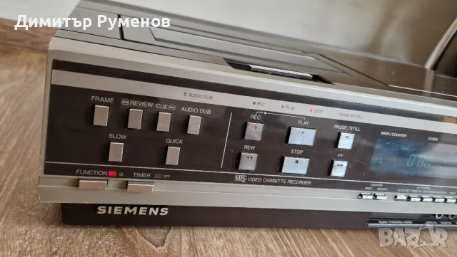 Рядък Siemens VHS Videocord FM355 De Luxe 1983 Japan, снимка 3 - Плейъри, домашно кино, прожектори - 47202988