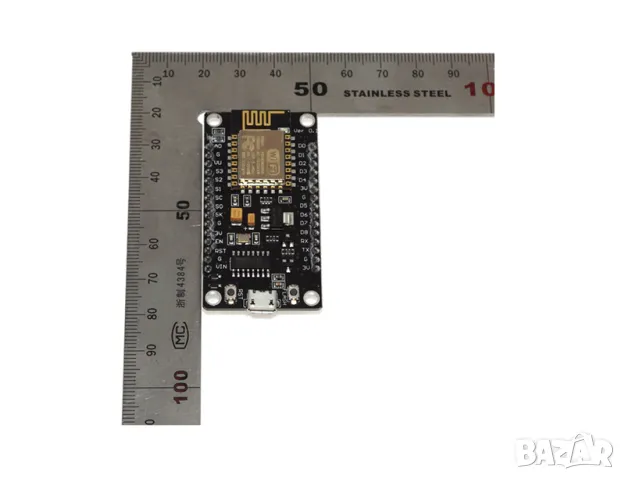 NodeMCU V3 Lua WIFI Module ESP8266+32M Extra Memory Flash USB-Serial CH340G, снимка 6 - Друга електроника - 49059543