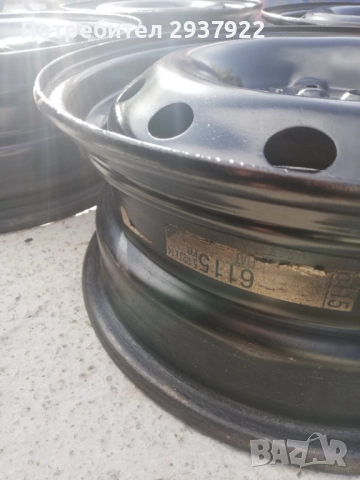 Железни джанти 14' 4х100 ет43/ц.о 56.1, снимка 5 - Гуми и джанти - 52462590