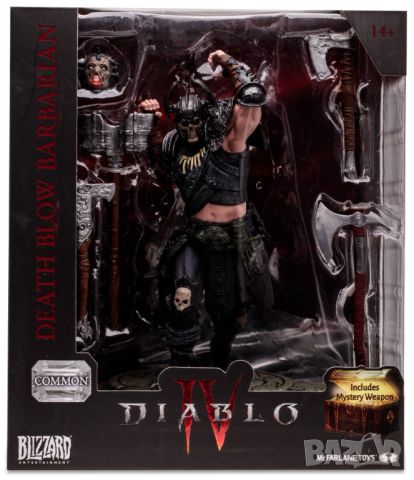 Статуетка McFarlane Games: Diablo IV - Death Blow Barbarian (Common), 15 cm, снимка 5 - Колекции - 46426710