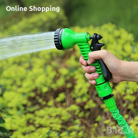 Мултифункционален градински пистолет за поливане – 6 режима на работа, ергономичен дизайн, снимка 7 - Градинска техника - 53366474