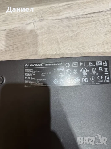 Настолен компютър Lenovo ThinkCentre, снимка 4 - Работни компютри - 52840400