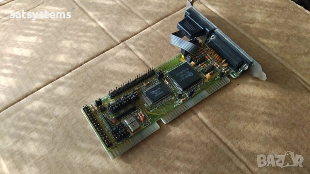 Winbond W83757F Multi Controller 16-bit ISA IDE FLOPPY COM Print Card, снимка 4 - Други - 54009127