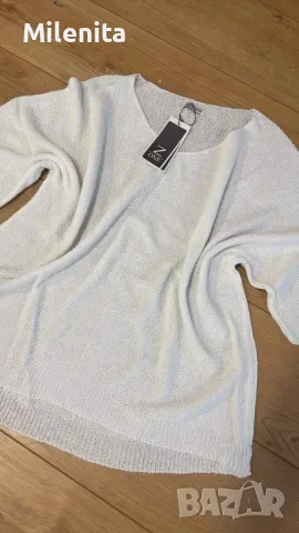 Промо!Страхотни нови блузи Z-ONE 3/4ХЛ в два цвята, снимка 2 - Тениски - 48908688