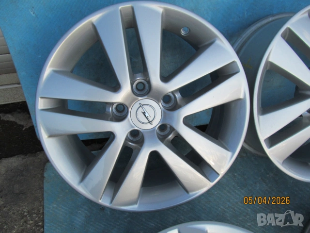 Алуминиеви джанти - 5 x 110 мм ,16 цола за ОПЕЛ ,SAAB, снимка 2 - Гуми и джанти - 54168482