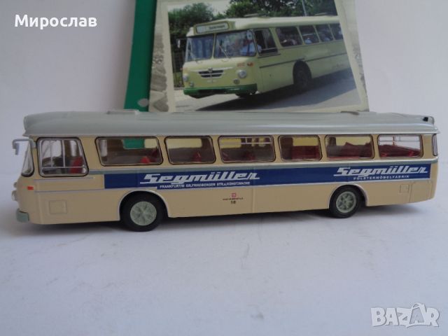 1:72 BUSSING SENATOR 1964 КОЛИЧКА АВТОБУС РЕТРО МОДЕЛ, снимка 2 - Колекции - 46530999